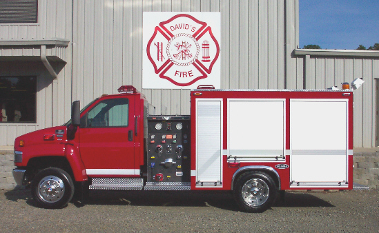 Reliable Fire Products Midi-Pumper, Left Side