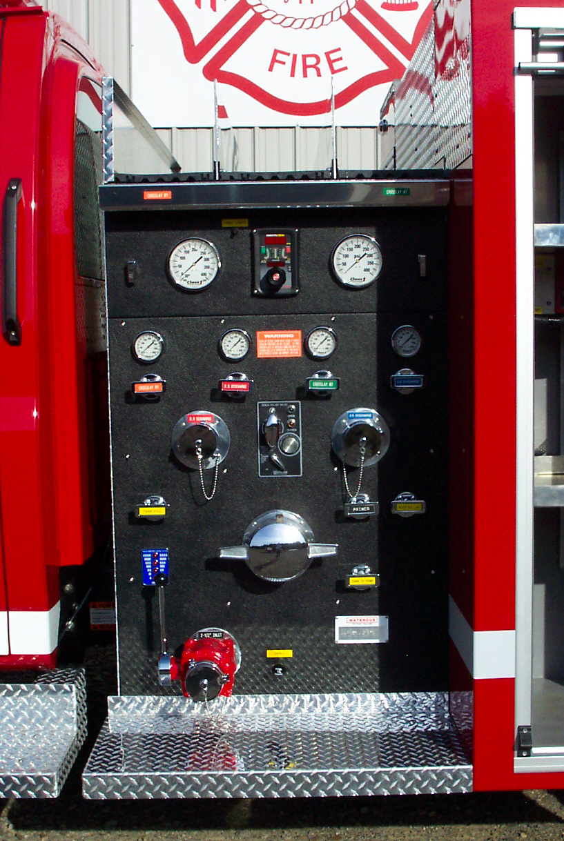 Reliable Fire Products Midi-Pumper, Pump Panel