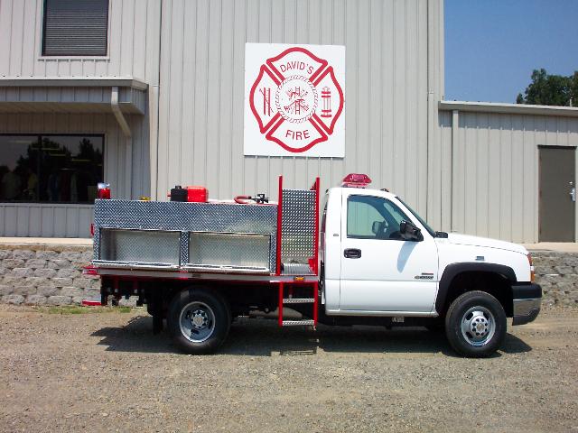 Sugar Hill, TX, Brush Truck, Right Side, Doors Open