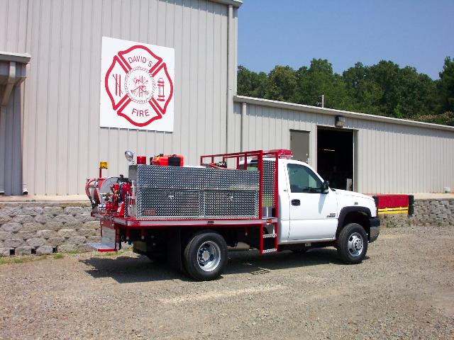 Sugar Hill, TX, Brush Truck, Right Side