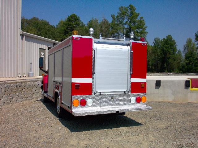 Naple, Texas, Medium Duty Rescue, Rear View