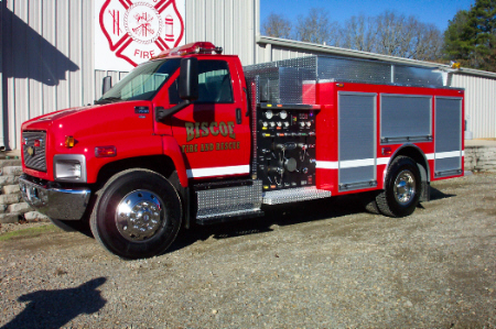 Biscoe, AR, Commercial Pumper, Left Side