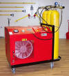 Thumb - MaxAir 9 CFM Breathing Air Compressor on Showroom Cart