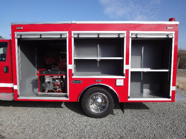 Medium Duty Rescue, Left Side, Doors Open