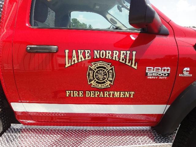 Lake Norrell, Arkansas, Light Duty Rescue, Door Graphics