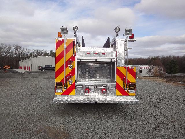 Smackover, AR, Commercial Pumper, Rear View, Door Open