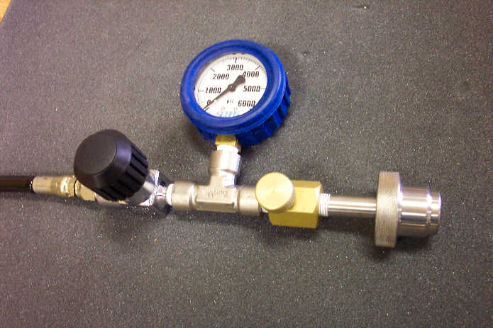 Fill Head Assembly for SCBA Fill Hose
