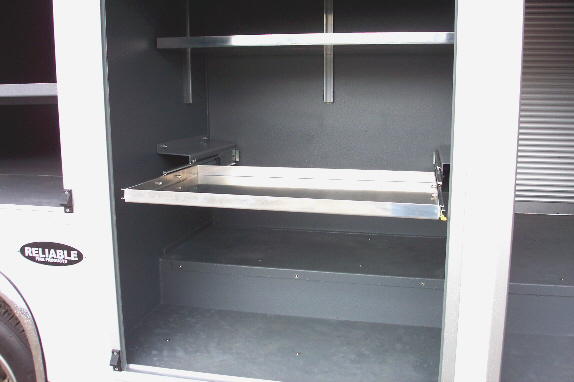 Henderson County, Tennessee, Medium Duty Rescue, Slide-Out Shelf Extended