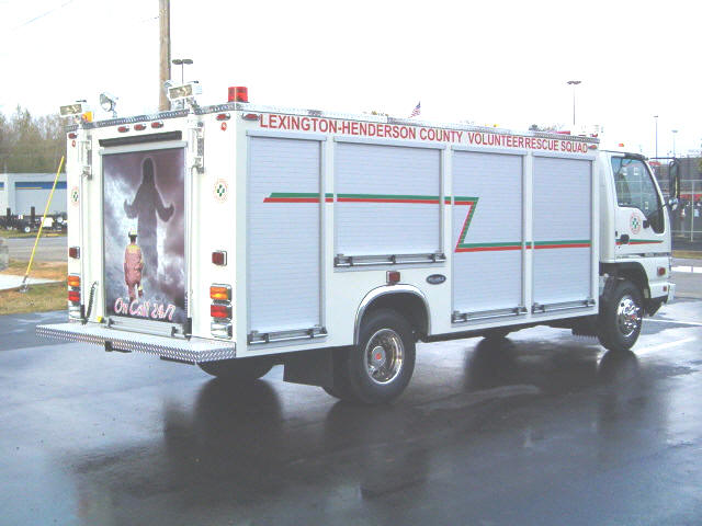 Henderson County, Tennessee, Medium Duty Rescue, After Delivery, Right Rear Corner