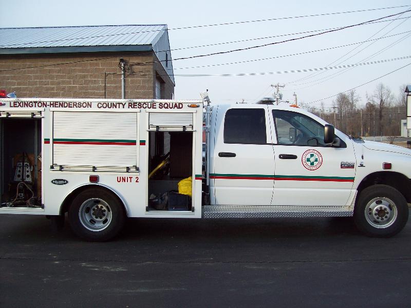 Henderson County, Tennessee, Light Duty Rescue, In Service, Right Side, Doors Open