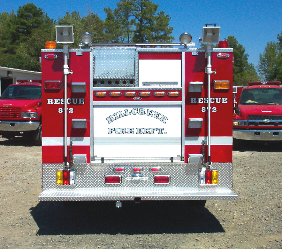 Hillcreek, Arkansas, Midi-Pumper, Rear View