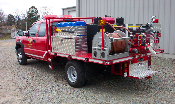 Horseshoe Bend, Arkansas, Brush Truck, Left Rear Corner