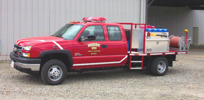 Horseshoe Bend, Arkansas, Brush Truck, Left Side