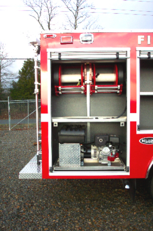 Sexsmith, Alberta, Light Duty Rescue, Generator and Cord Reel Compartment