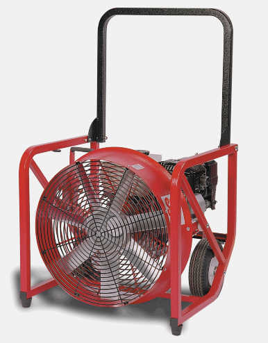 SuperVac 18" Positive Pressure Ventilation Fan with Honda Engine